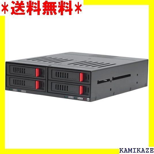 ☆大人気_Z033 Gugxiom 4ベイ HDDケージ SATA モバイ 可 m 12.5mm厚底