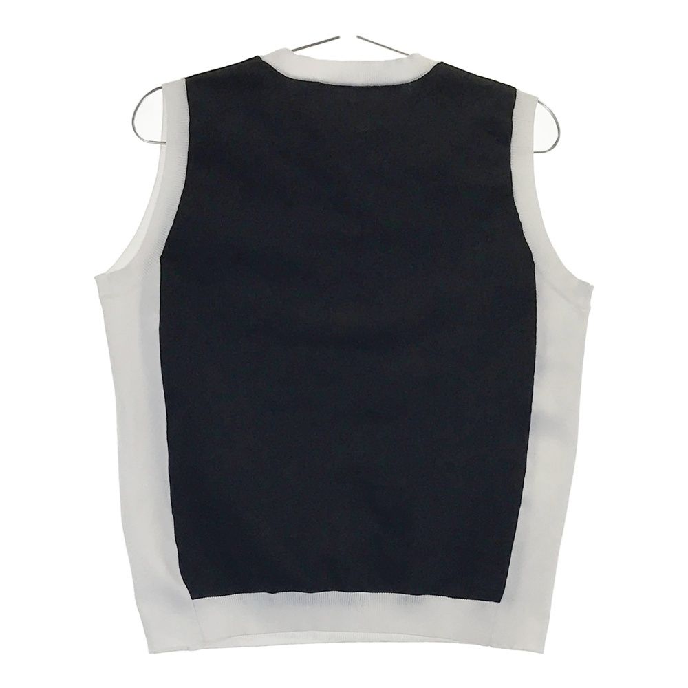 サイズ：M MUNSING WEAR マンシングウェア  ニットワンピース  ブラック系 [240101417197] ゴルフウェア レディース ストスト Munsingwear セール 公式 マンシングウェア ハーフジップ