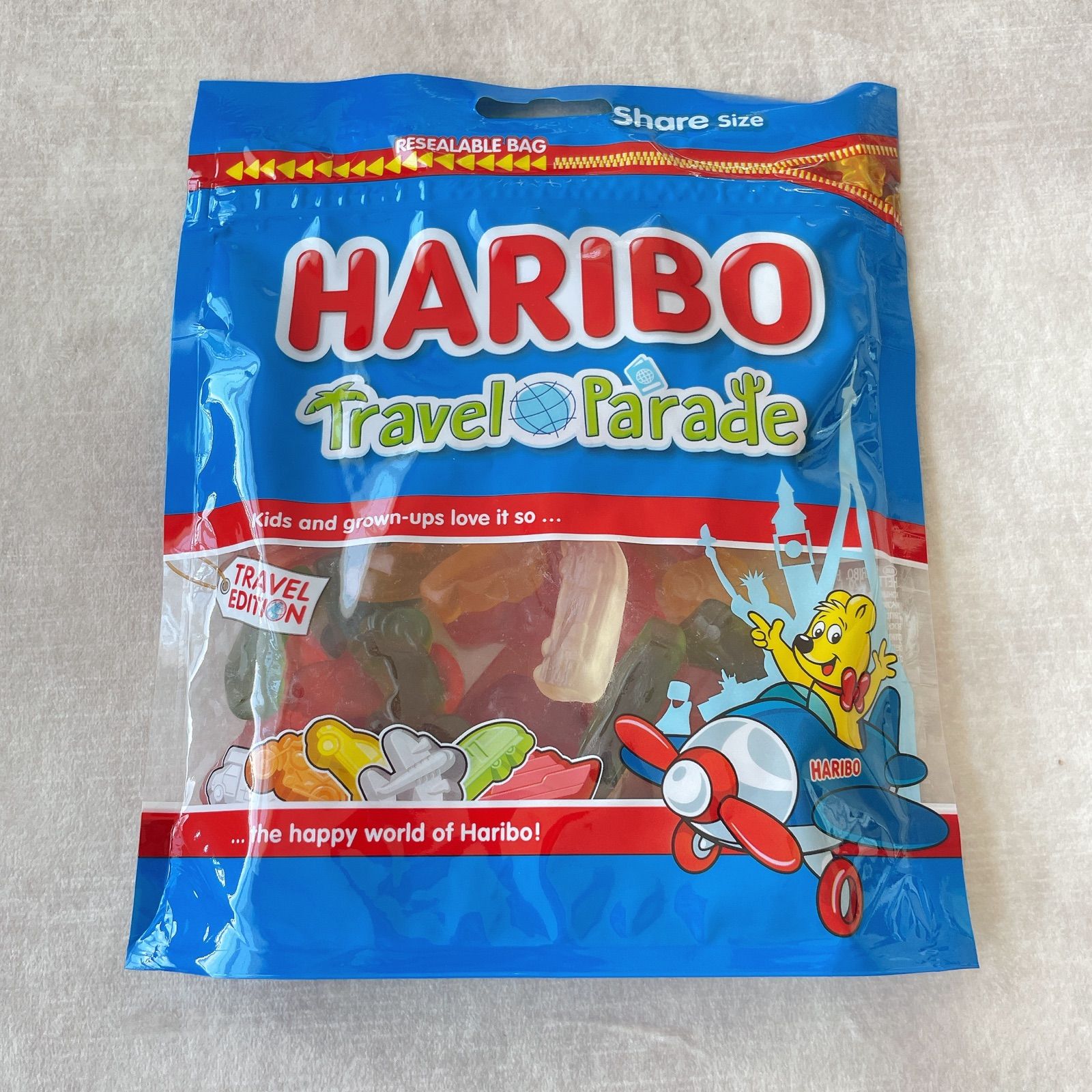 HARIBO 【日本未販売】Travel Parade 220g 大容量グミ - らんのお菓子