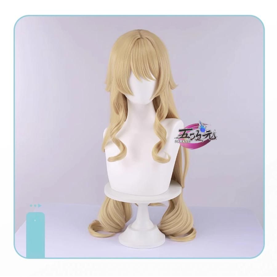 三分妄想 原神 コロンビーナ コスプレ ウィッグ付き 少女 ファドュイ