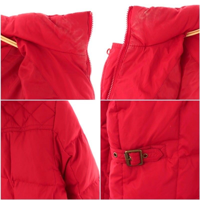 新品！ラルフローレンダウン　赤 ローレンラルフローレン LAUREN RALPH LAUREN フーディー ファー