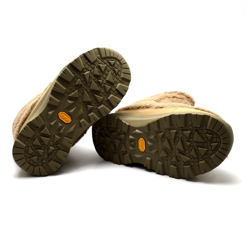 ✨ 楠本質店|元住吉 ノースフェイス|THE NORTH FACE 防寒ブーツ ヌプシ ブーティ ショート フリース NFW52476 サイズ US7 JP25.0cm ケルプタン×ケルプタン レディース