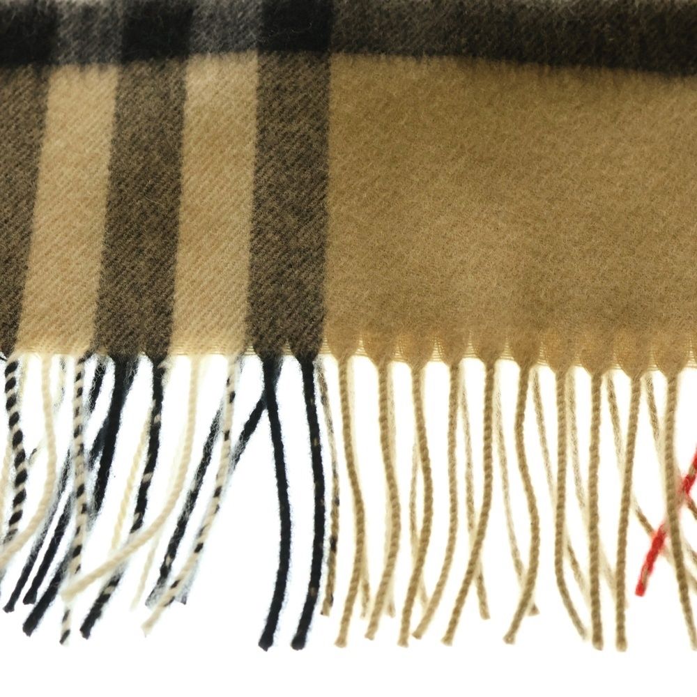 ノヴァチェック カシミヤマフラー