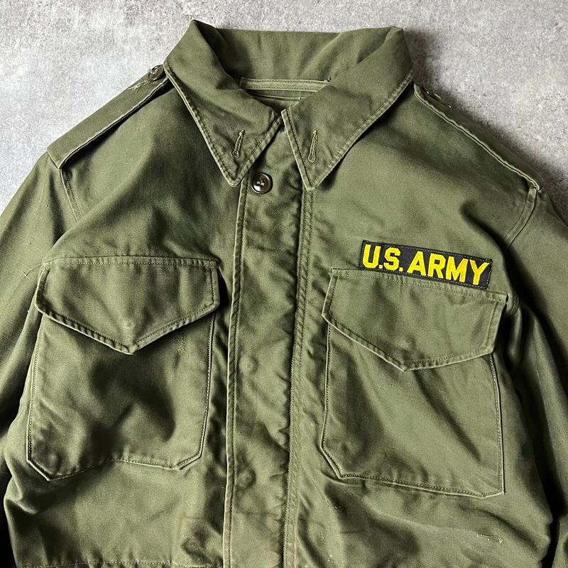 50s 52年製 US ARMY 米軍実物 M-51 フィールド ジャケット S-R / 50