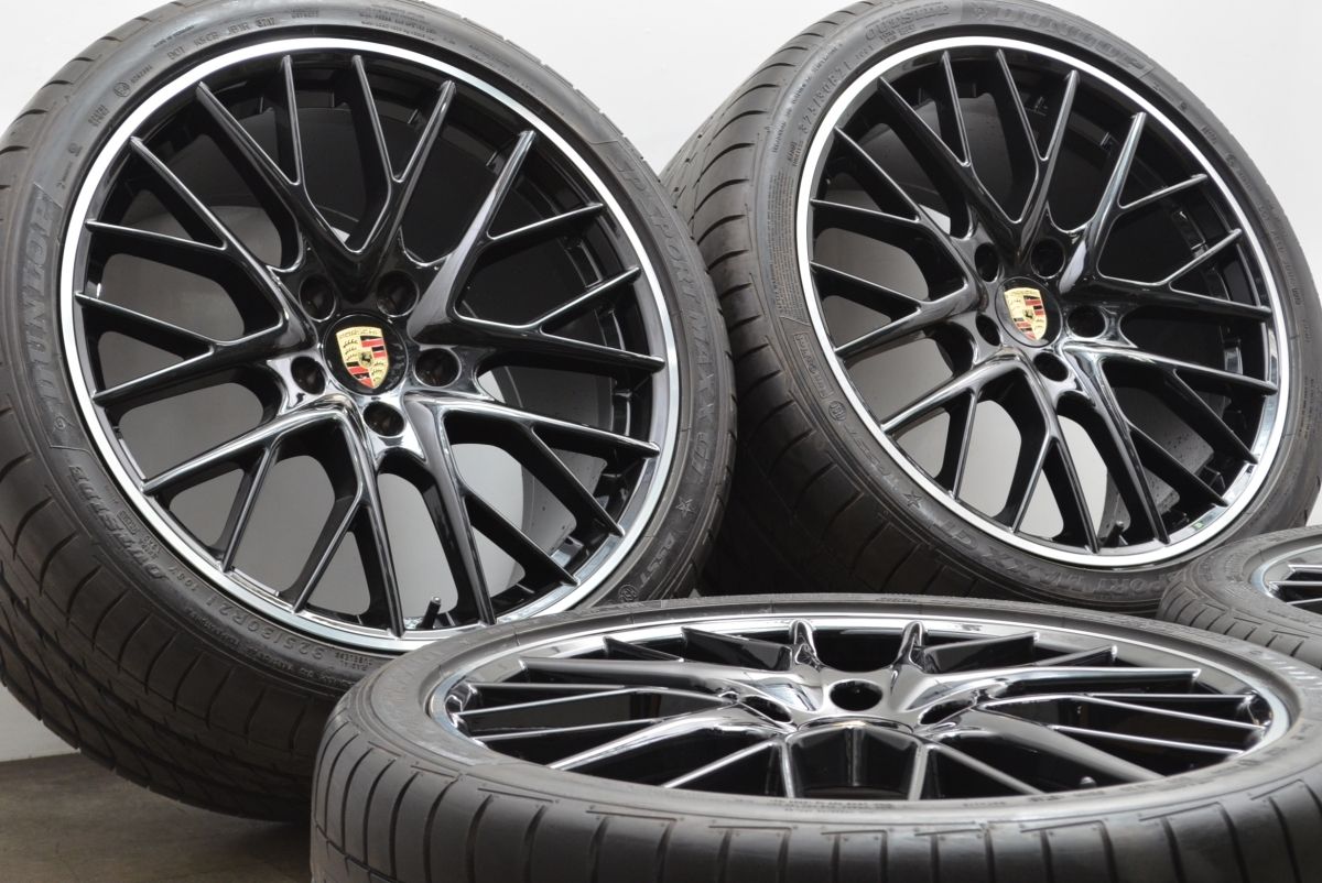 純正 Porsche ポルシェ パナメーラ ターボ 971 21インチ ポルシェ パナメーラ PDK 純正21インチ911ターボデザインアルミ