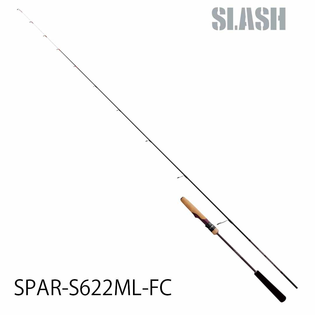 スラッシュSLASH スパライダSPARIDAE SPAR-S622ML-FC 188cm 4909858072039 タイラバスピニングロッド