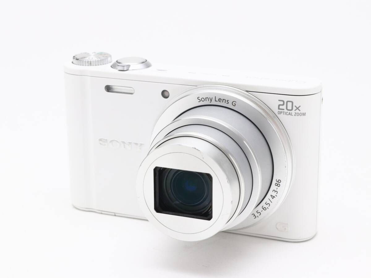 D (ジャンク) SONY ソニー Cyber-shot WX300 ホワイト 返品不可