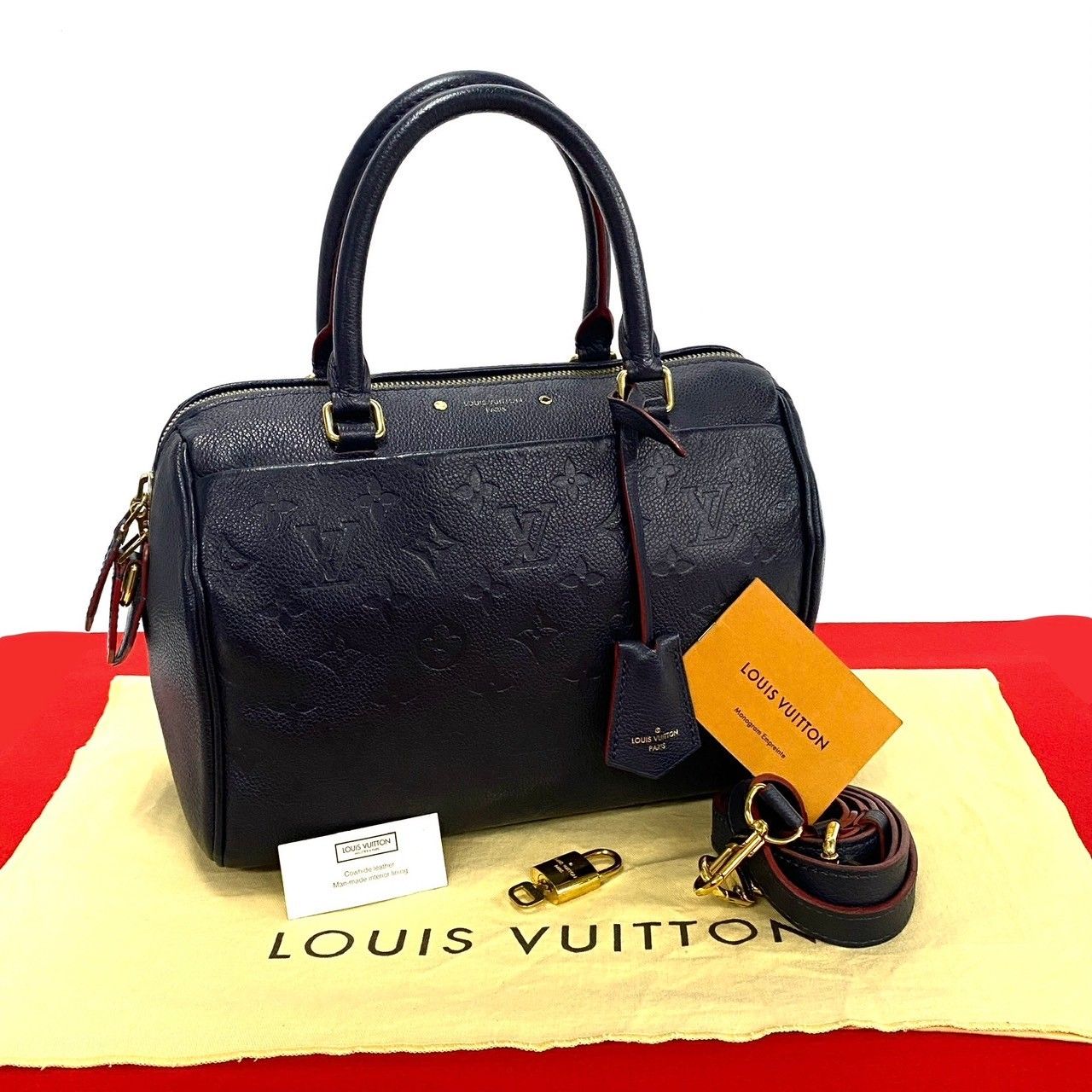 極 美品 LOUIS VUITTON ルイヴィトン スピーディバンドリエール  
