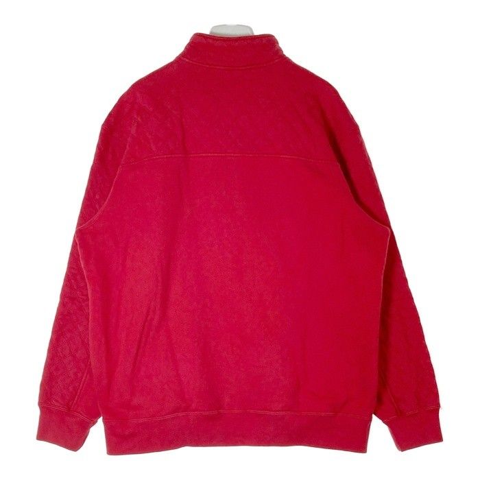 Supreme スウェットシャツ オリーブグリーン・レッド ハーフジップ Supreme スウェットシャツ オリーブグリーン・レッド ハーフ