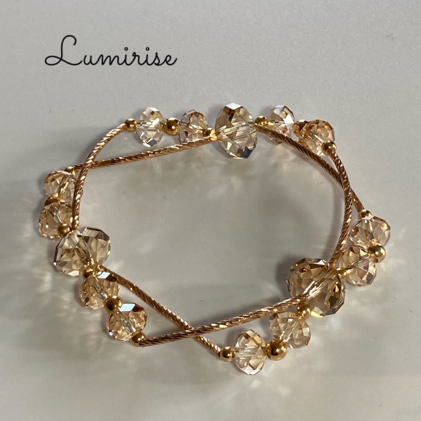 スワロフスキー Infinity バングル ローズゴールド 5518871 SWAROVSKI