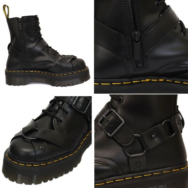 Dr.Martens JADON 8ホール Harness 厚底 レザー Dr.Martens JADON 8ホール Harness 厚底 レザー