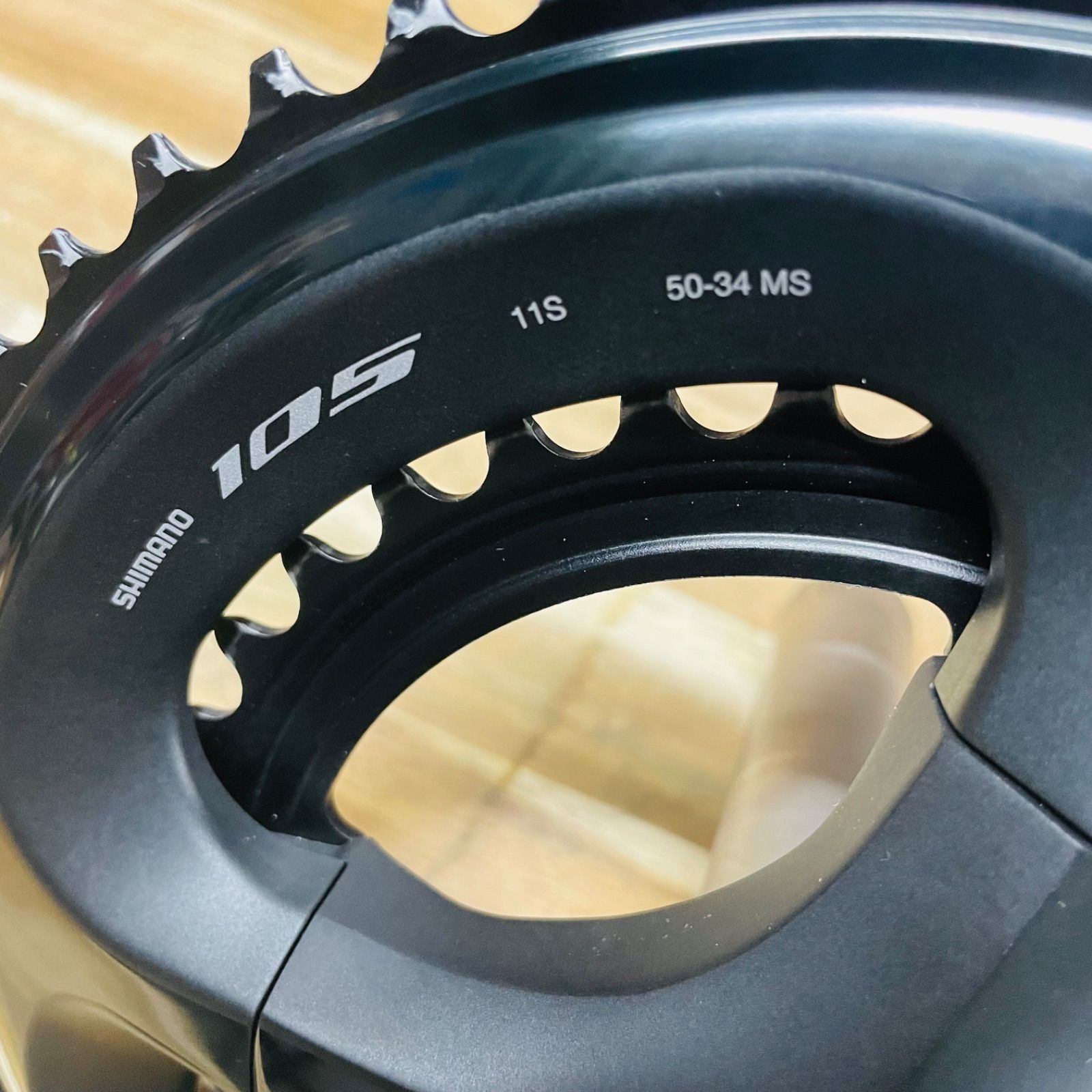 シマノ 105 FC-R7000 160mm 50-34T SHIMANO １０５ コンパクト クランクセット 2×11S 最小サイズ ショートクランク  高回転 - メルカリ