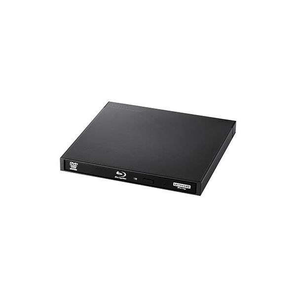 エレコム Blu-rayディスクドライブ|USB3.2 Gen1 USB3.0 |スリム|書き込みソフト付|UHDBD対応|Type-Cケーブル付|ブラック LBD-PWA6U3CLBK