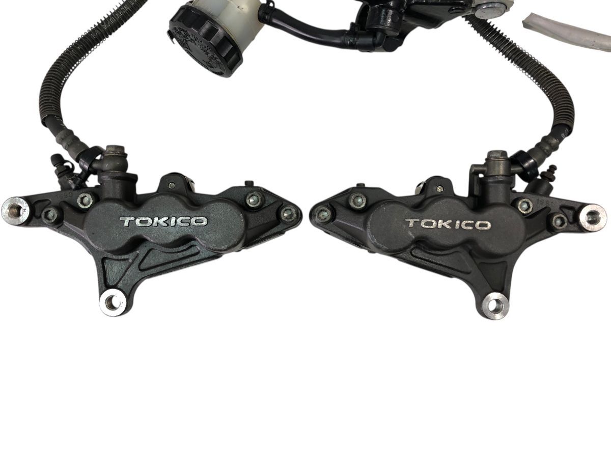 ZX-9R ZX900C C型 ユメタマ フロントブレーキ キャリパー マスター トキコ 6POT 固着無し 2765-M6253