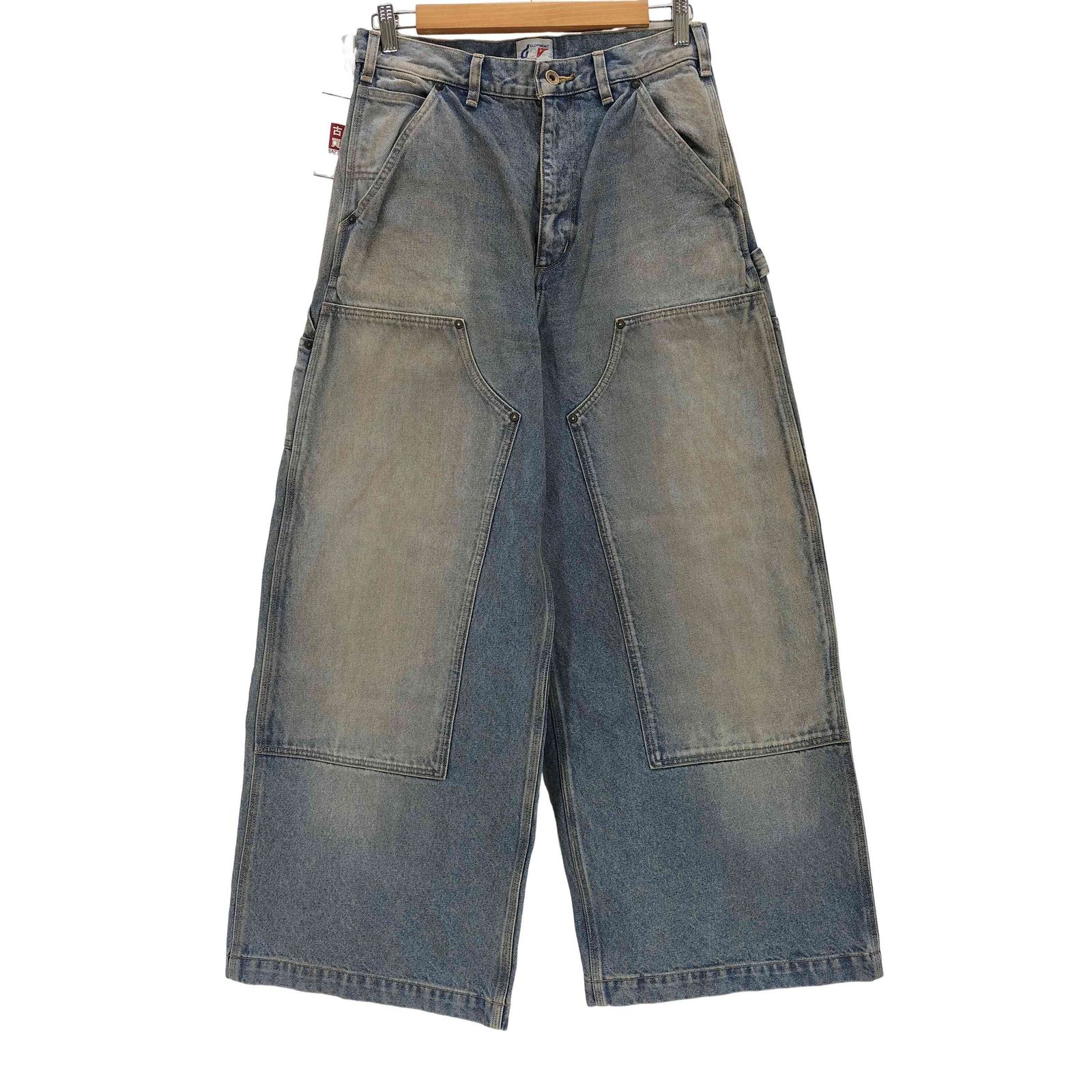 ディベロップメントインアスエイジ DEVINUSAGE WORK DENIM PANTS  メンズ JPN：S 