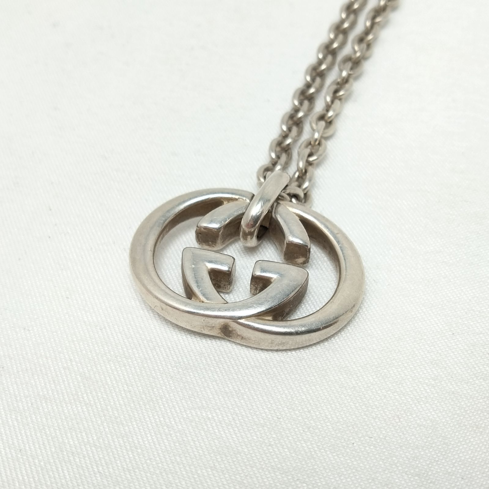 ✨️GUCCI✨️グッチ インターロッキングG ネックレス シルバー925 