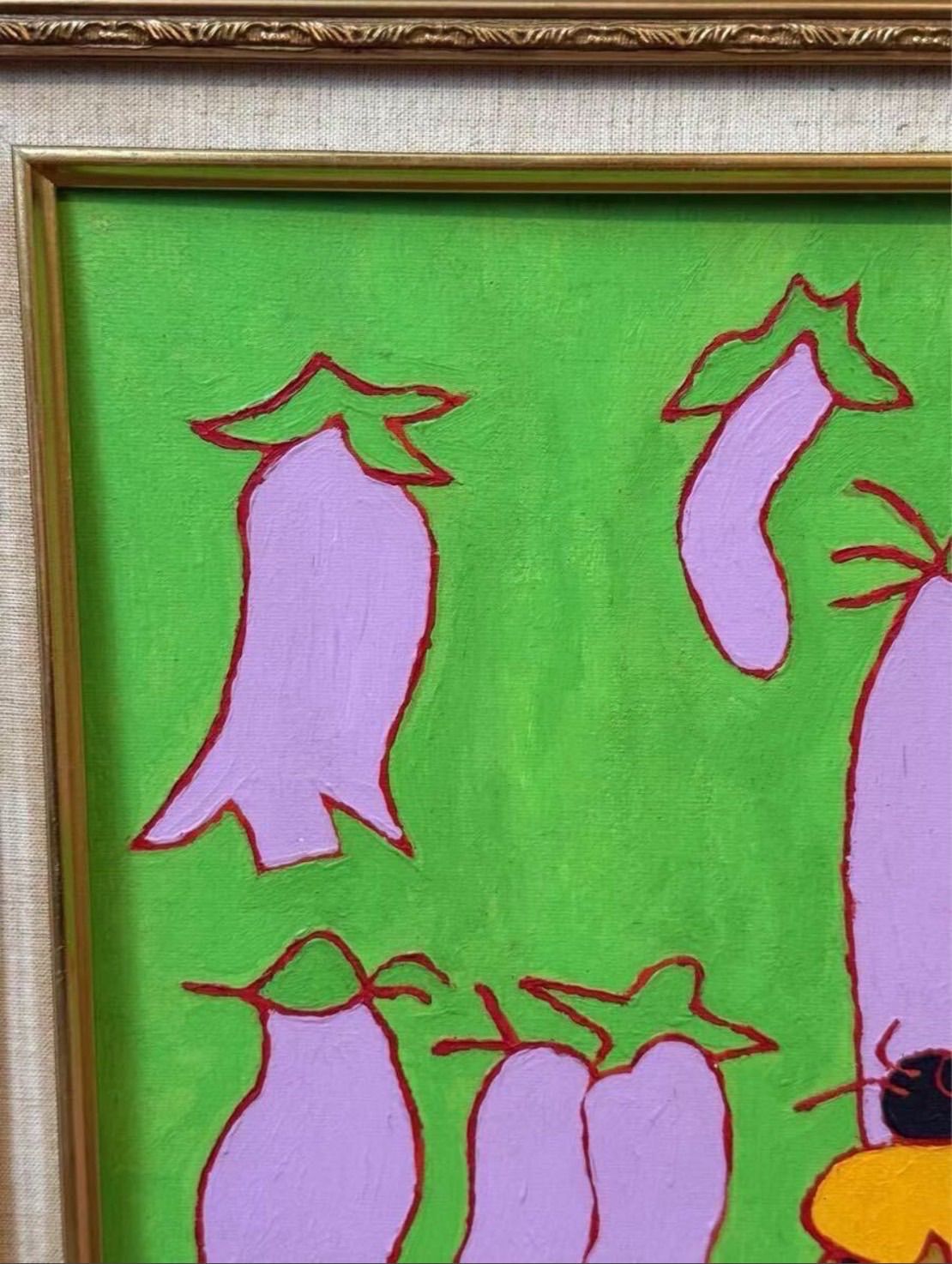 熊谷守一 ほたるぶくろ