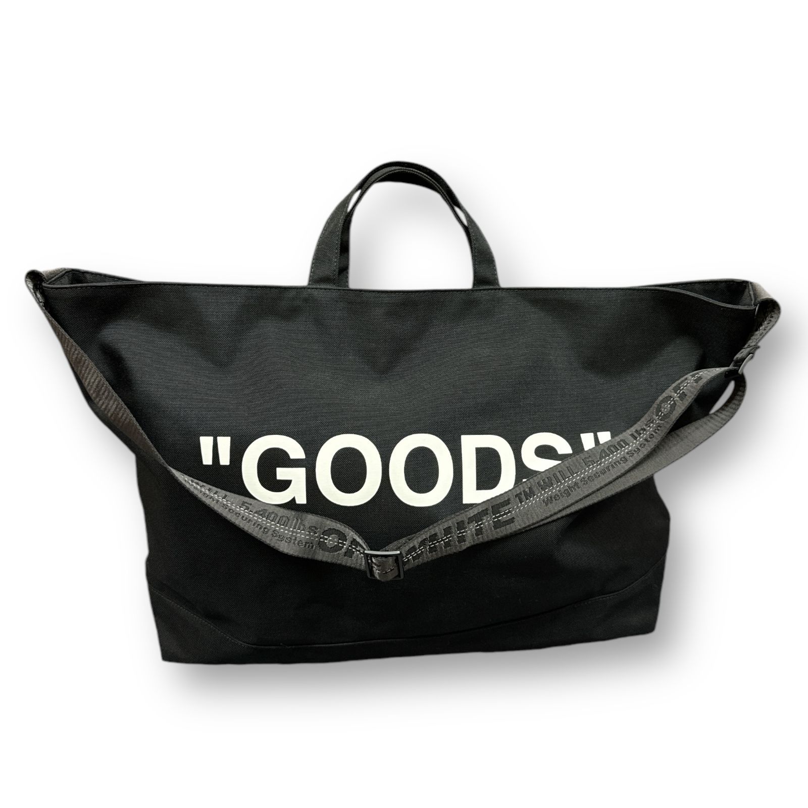 国内正規 OFF-WHITE グッドラージショルダートートバッグ ハンドトート 