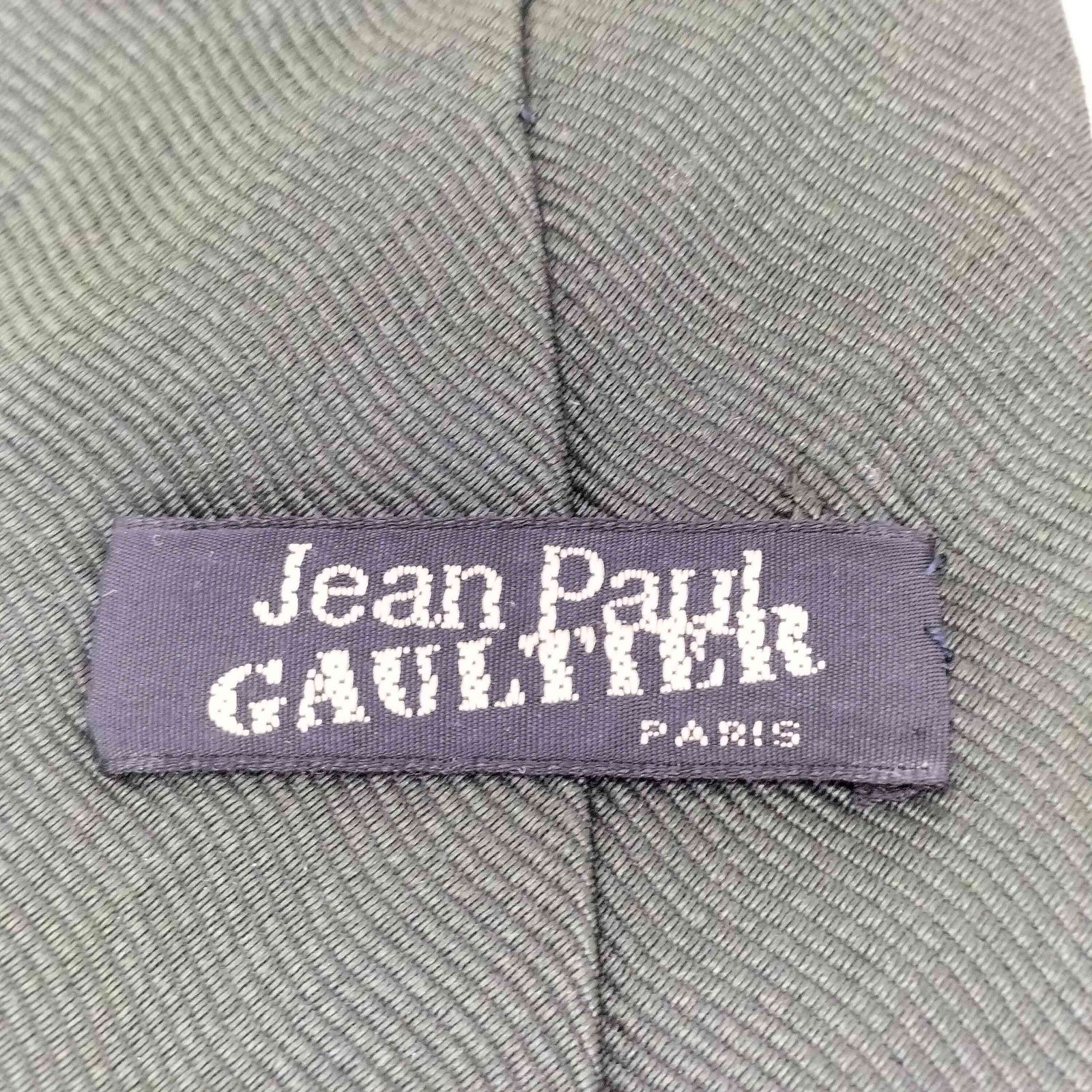 ジャンポールゴルチエ Jean Paul GAULTIER 刺繍シルクネクタイ メンズ