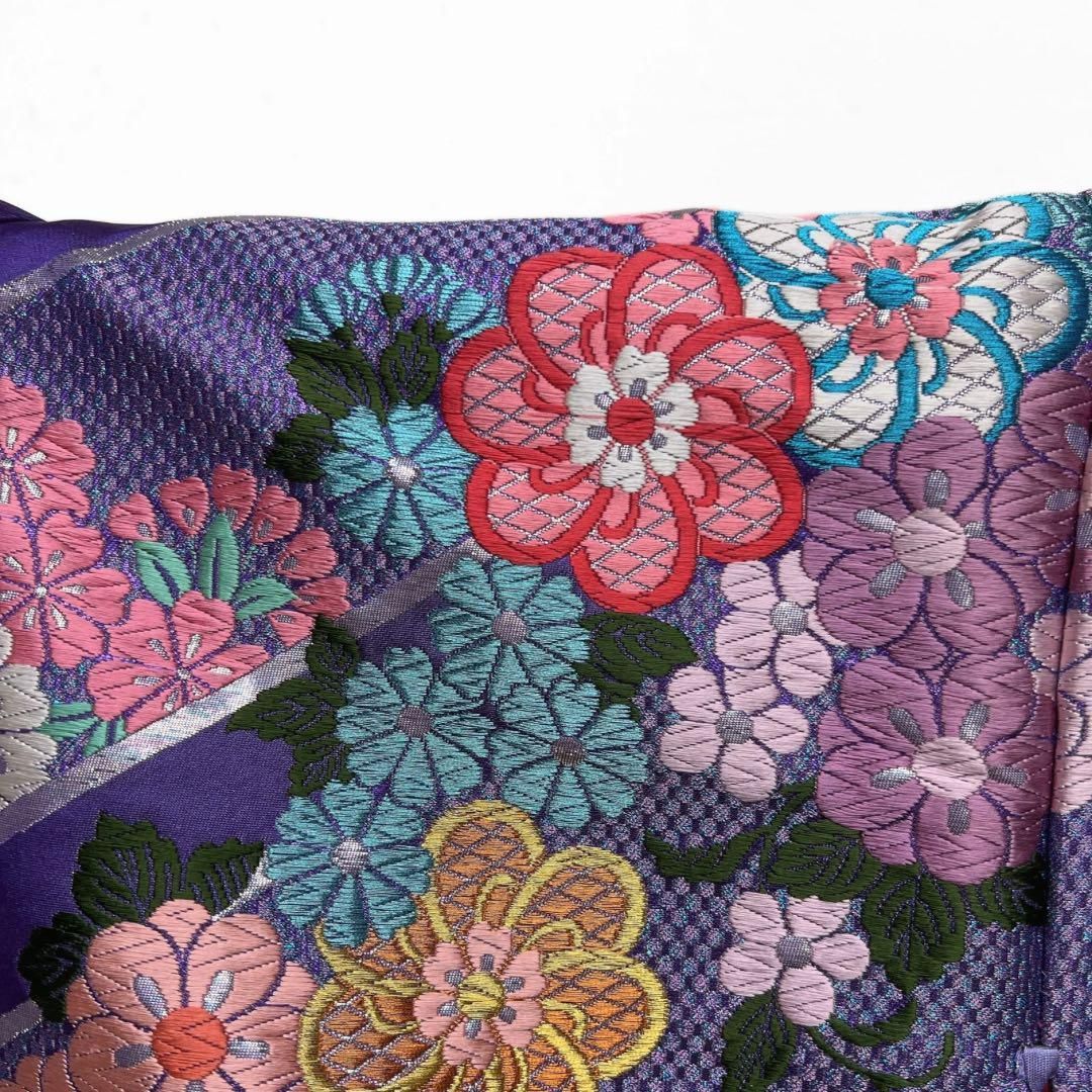森英恵 HANAE MORI 色打掛 花紋 蝶 ヱ霞 菱 着物 032a① d - メルカリ