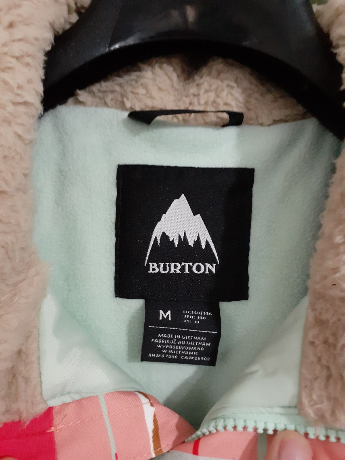 子供用 BURTON バートン スキー スノーウェア 上下 セットアップ