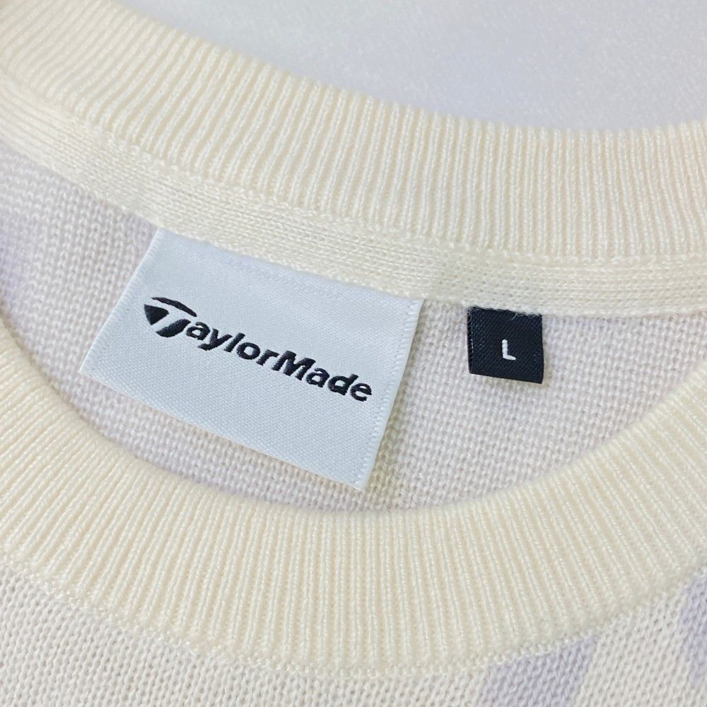 テーラーメイド メンズセーター ゴルフウェア サイズL ニット(セーター