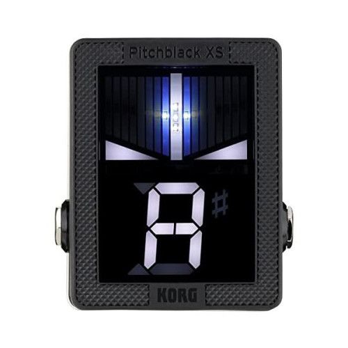 KORG ギター|ベース用 ペダルチューナー Pitchblack XS 大型ディスプレイ ±0.1セントの高精度 ULTRA BUFFER トゥルーバイパス搭載 ストロボチューニング PB-XS