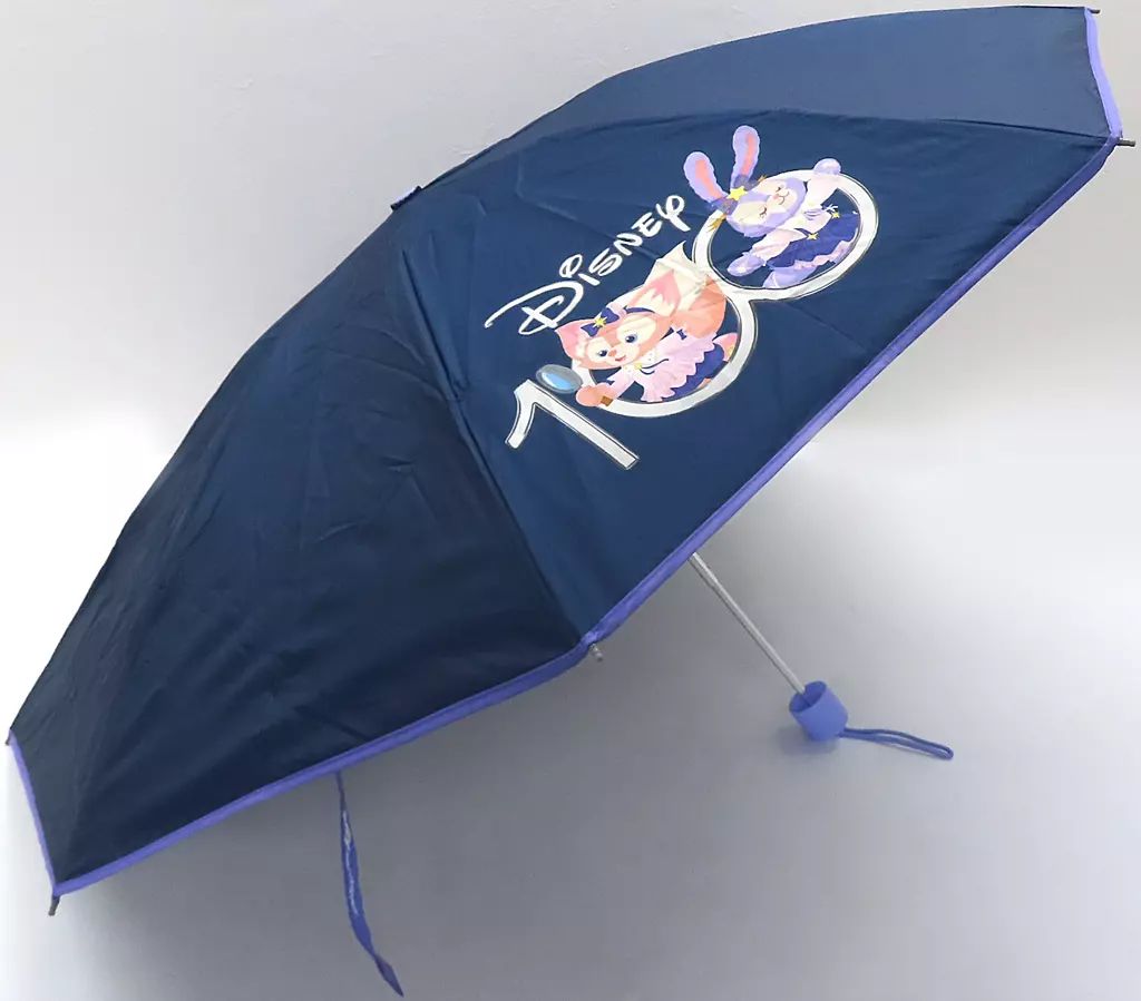 中古】雑貨 wonderful wishes ディズニー100周年 折りたたみ傘