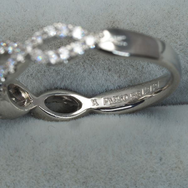 ヴァンドーム リング ダイヤ ダイヤモンド 0.31ct/0.28ct グレース  