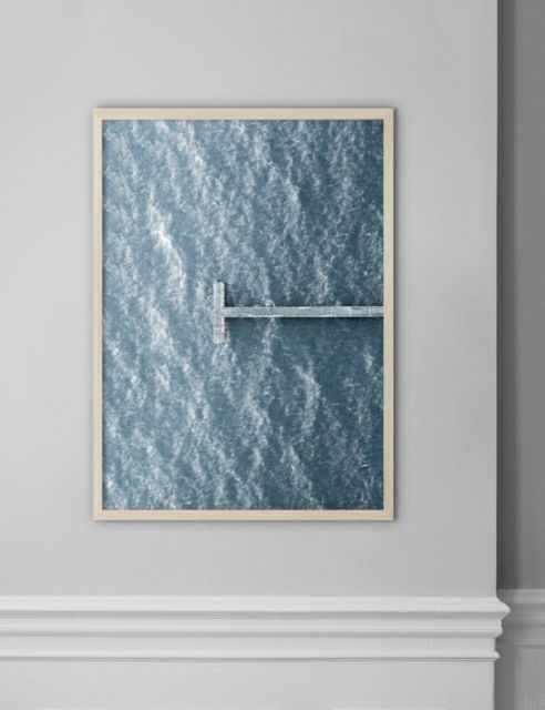 SALE，大人気 NOUROM | WINTER SEA #3, DALABAD SWEDEN | アートプリント/ポスター (50x70cm)【北欧 シンプル ミニマル インテリア おしゃれ】 その他