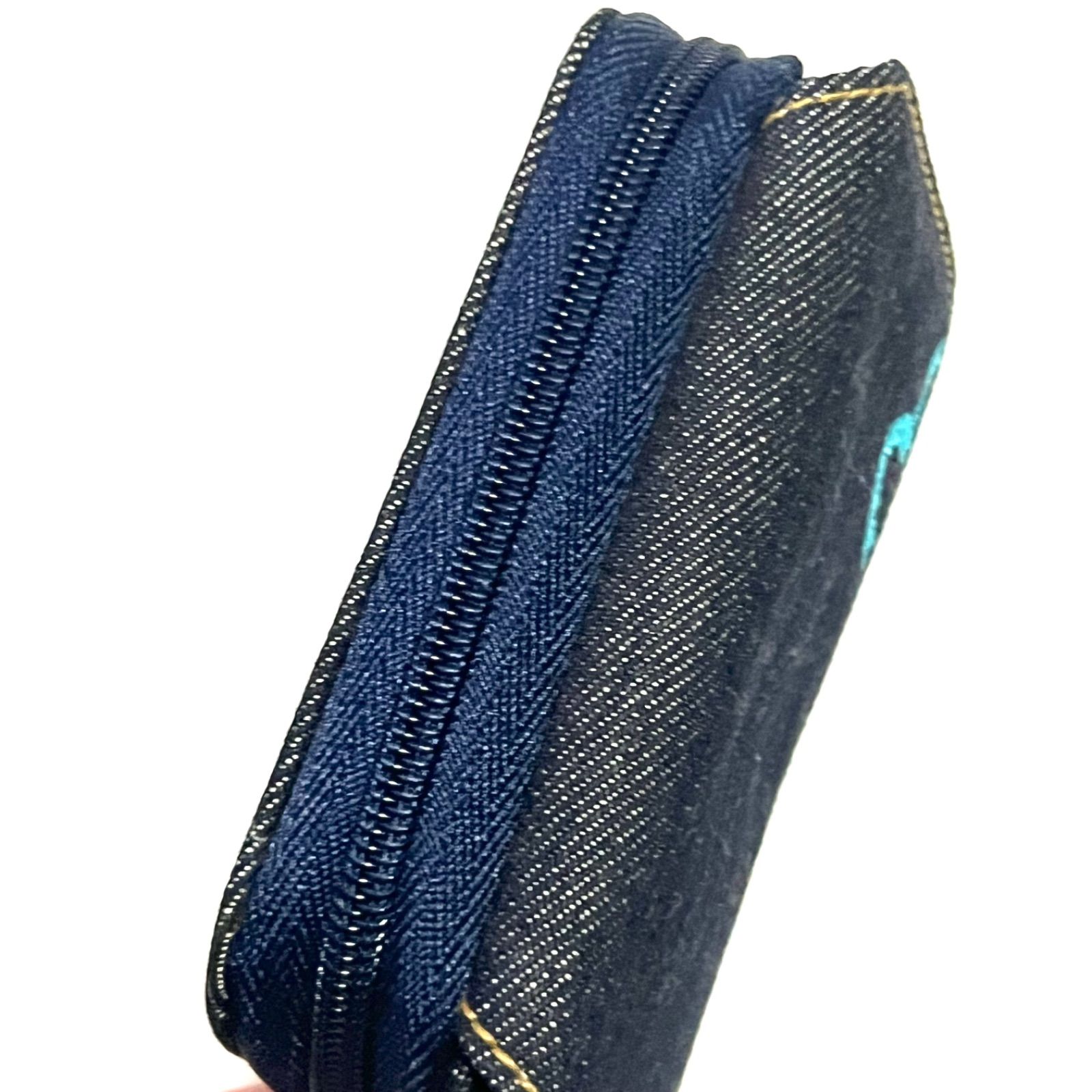 EVISU デニム 二つ折り財布 EVISU エヴィス デニム 二つ折り 財布 y2k - メルカリ