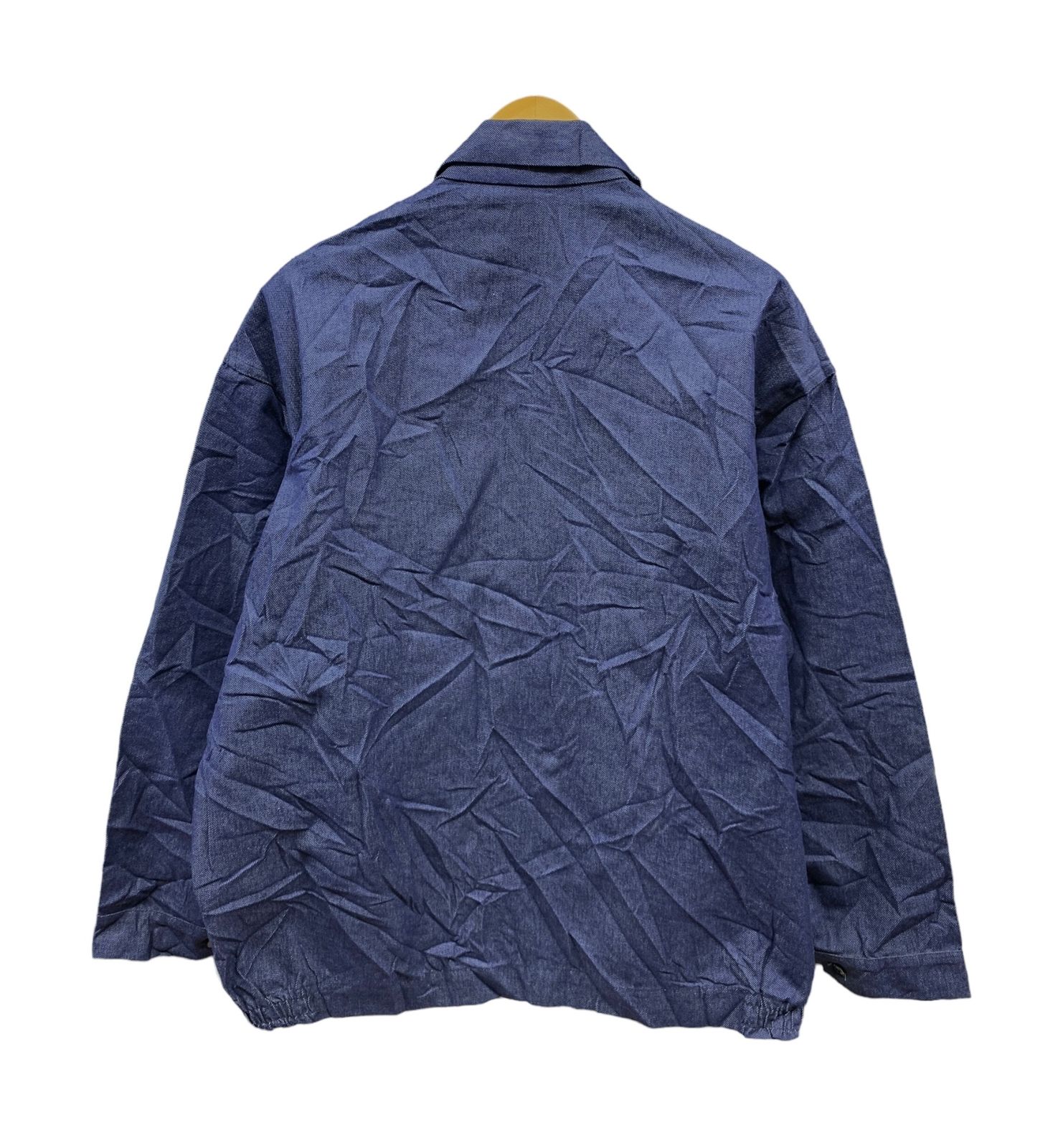 フランス製 BARBE BLEUE デニムワークジャケット aileeジッパー 80s 
