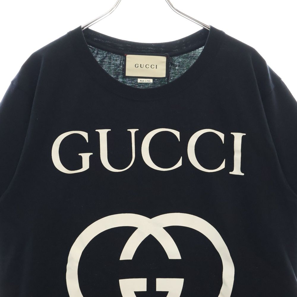 GUCCI (グッチ) インターロッキングG オーバーサイズ半袖Tシャツ