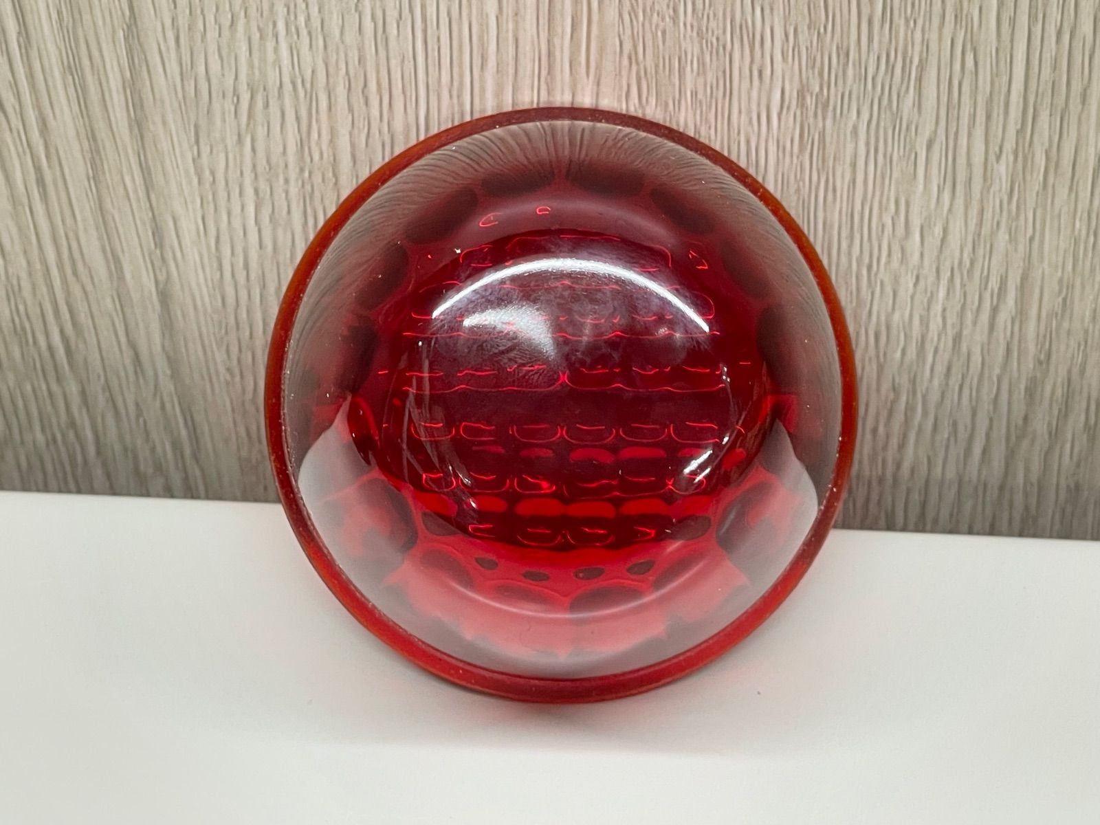 JB新型マ－カーレンズ 赤 8個 レッド ガラス レンズのみ IKK レトロ デコトラ アート トラックショップASC FFCRYSTALESIA_COM