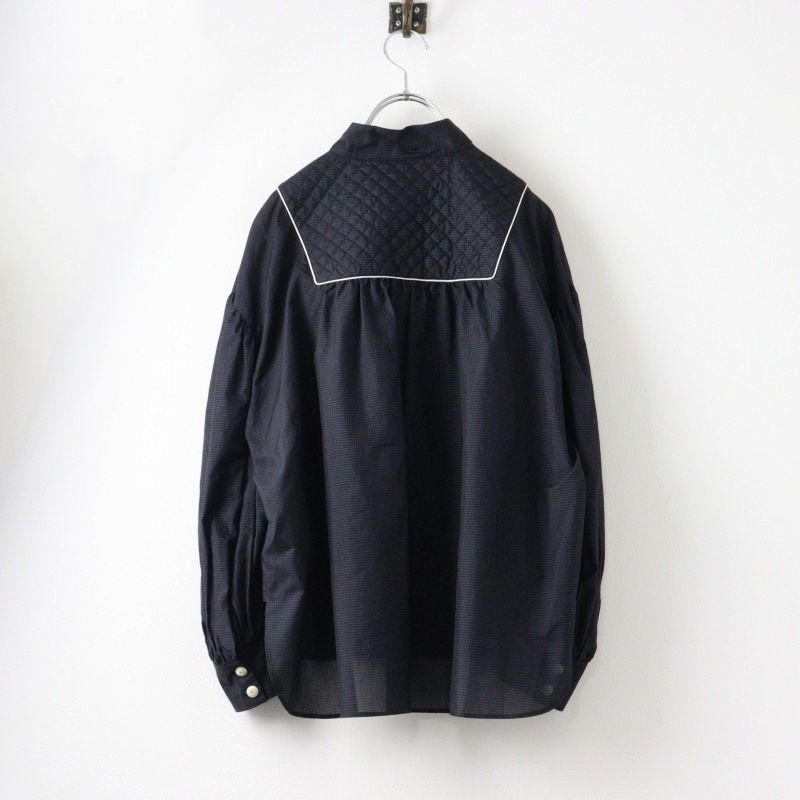 未使用 2023AW ミナペルホネン mina perhonen particule ブラウス 38