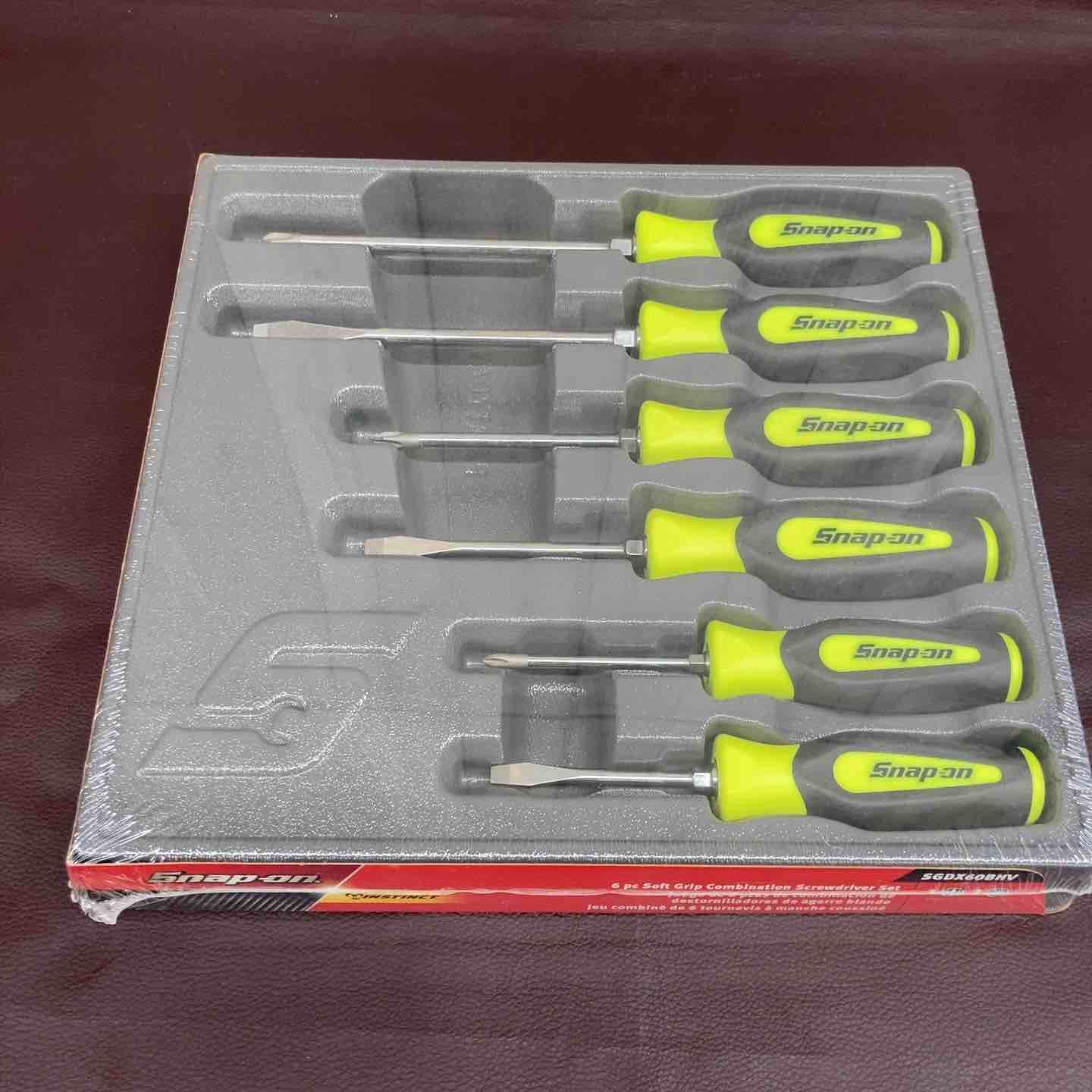 店頭 スナップオン Snap-on ドライバーセット SGDX60BHV イエロー 東大和店