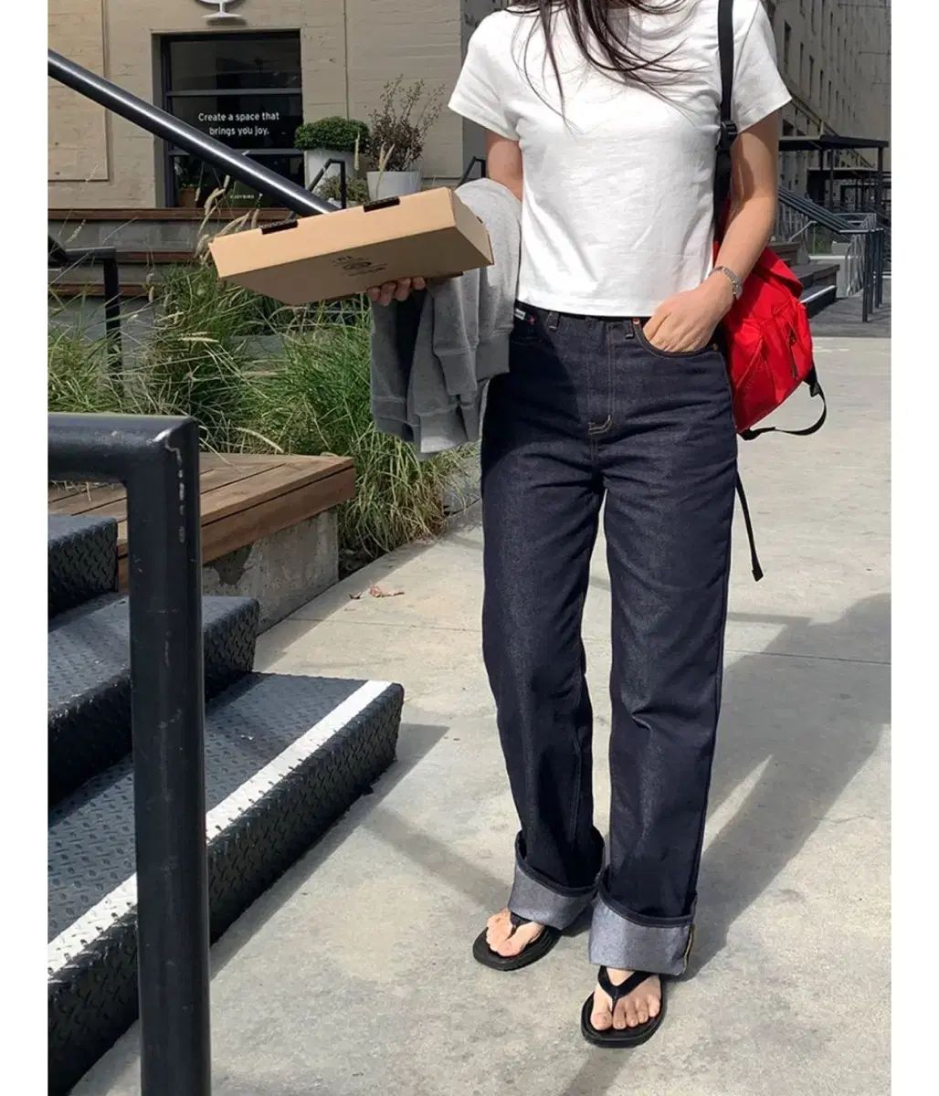 ヘイグ ノンフェイド デニム パンツ Indigo M