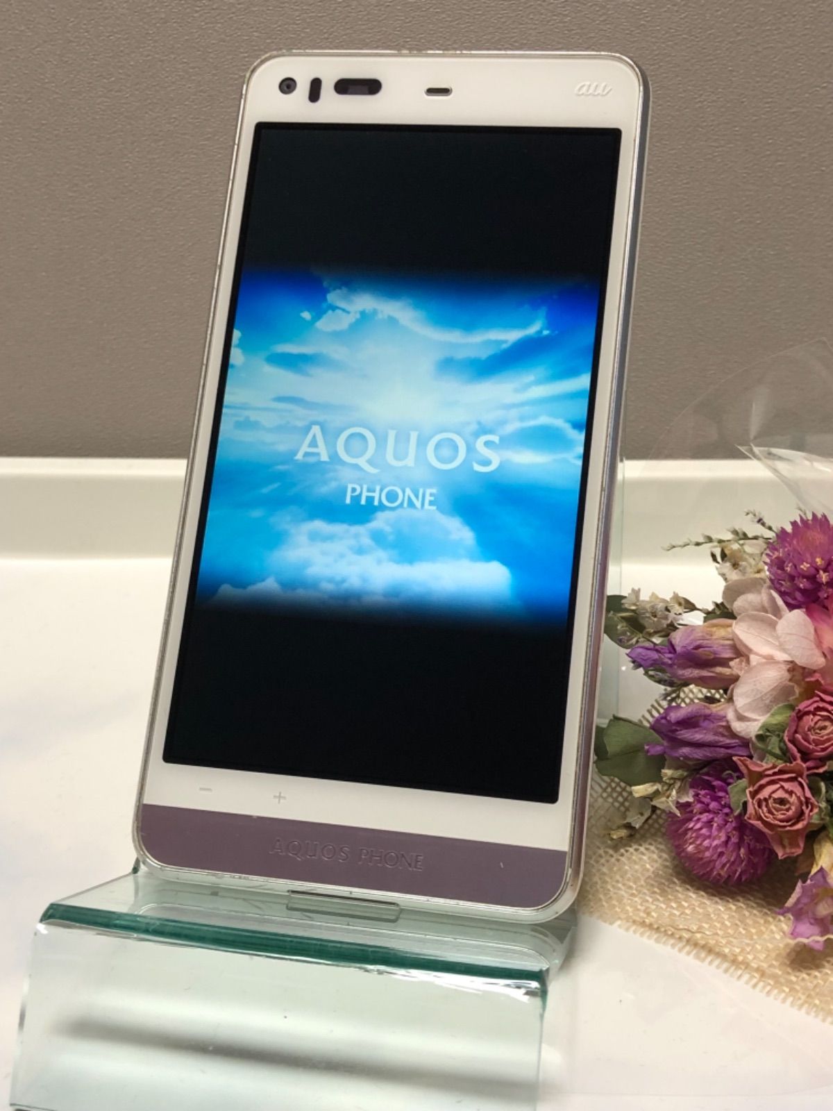 au AQUOS PHONE SERIE SHL23 ホワイト - メルカリShops