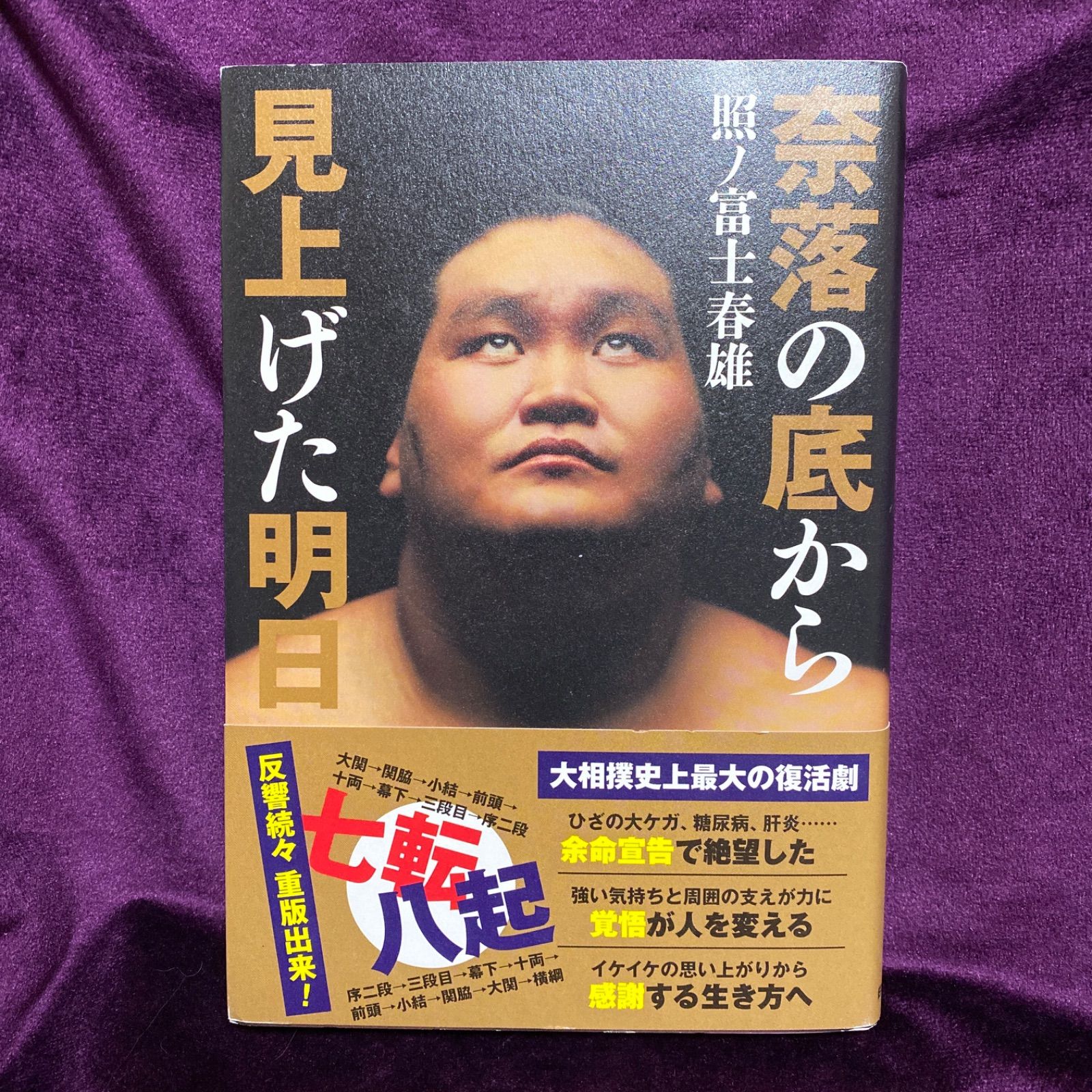 奈落の底から見上げた明日」 照ノ富士春雄 - メルカリ