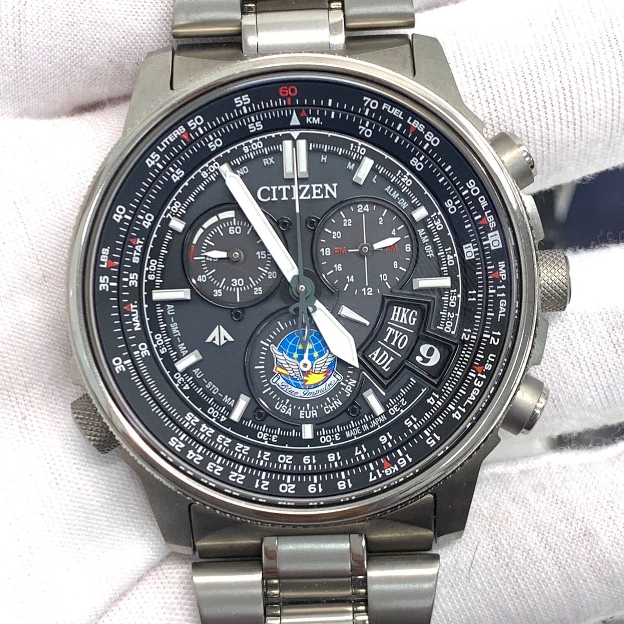 未使用レベル】CITIZEN シチズン プロマスター ブルーインパルス