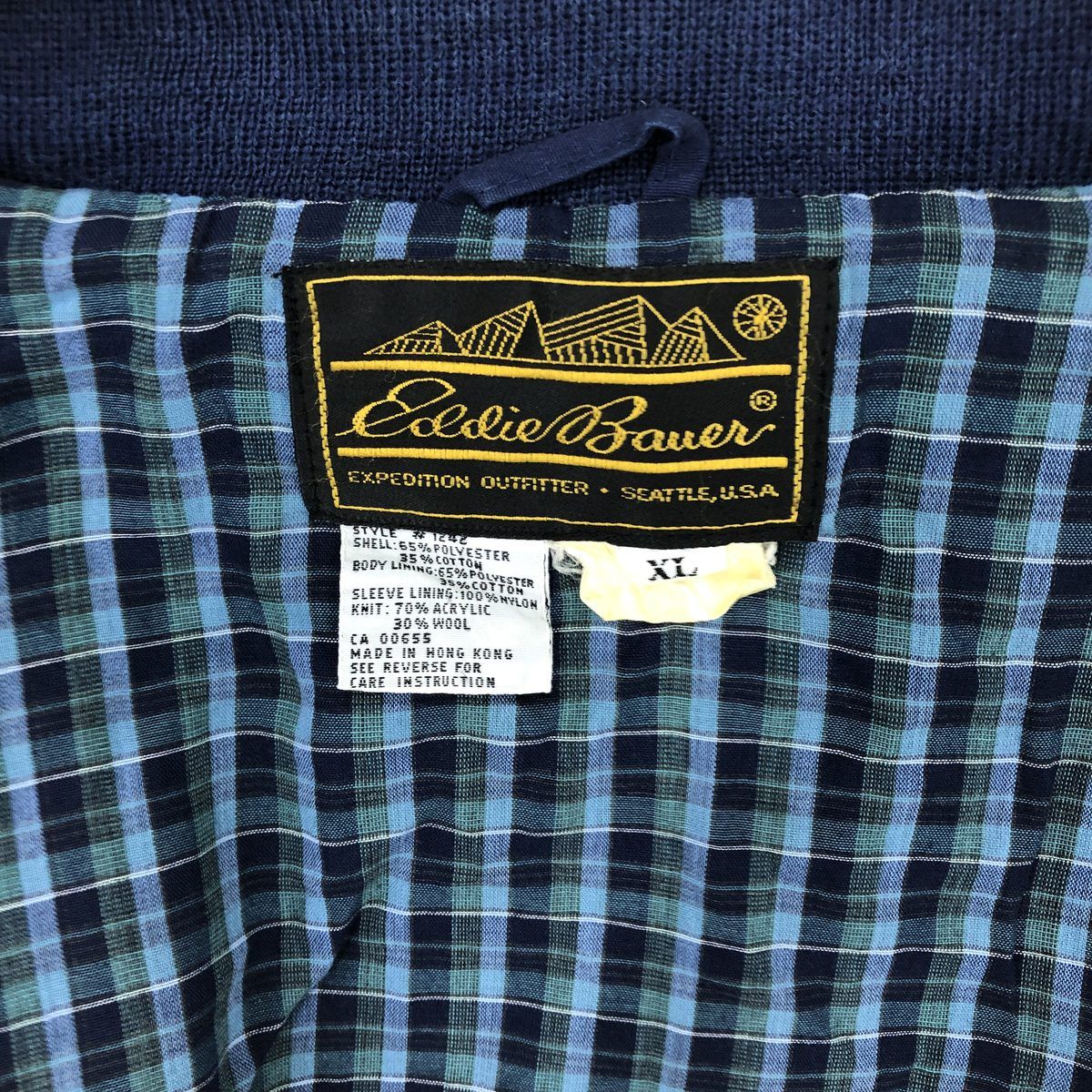 古着 90年代 エディーバウアー Eddie Bauer ハリントンジャケット 