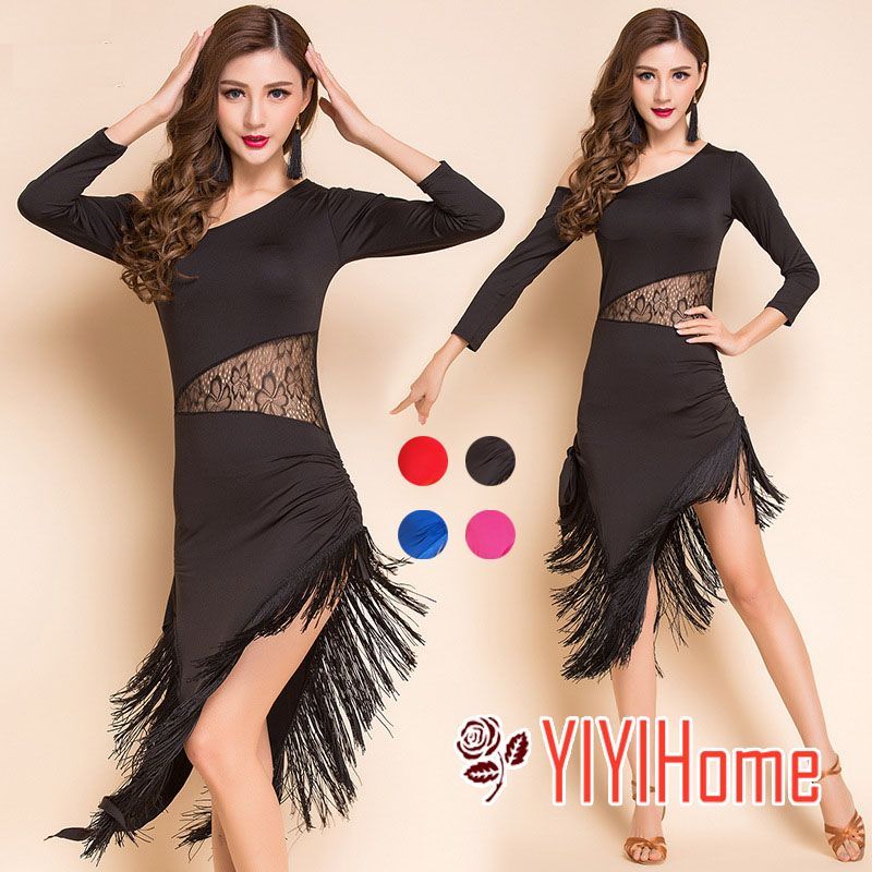 ラテン ダンス 衣装 社交ダンス レディース ラテンダンスラテンドレス 社交ダンス ワンピース ゴーゴーダンス フリンジドレス 舞台 演出服 ステージ衣装 ラテン専門服 大きいサイズ　ベリ