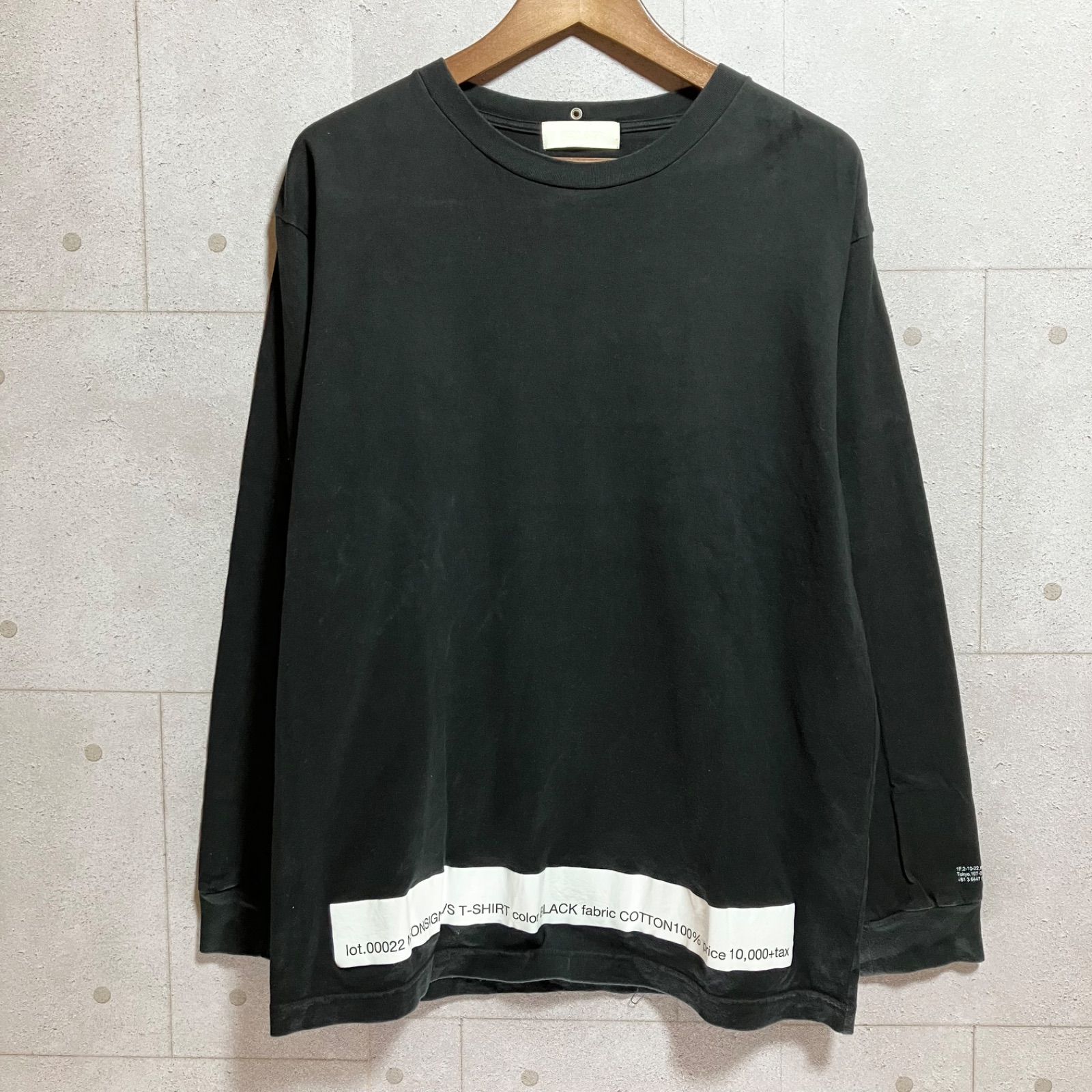 NEON SIGN ネオンサイン ロンT ロングスリーブ Tシャツ 長袖 プリント 