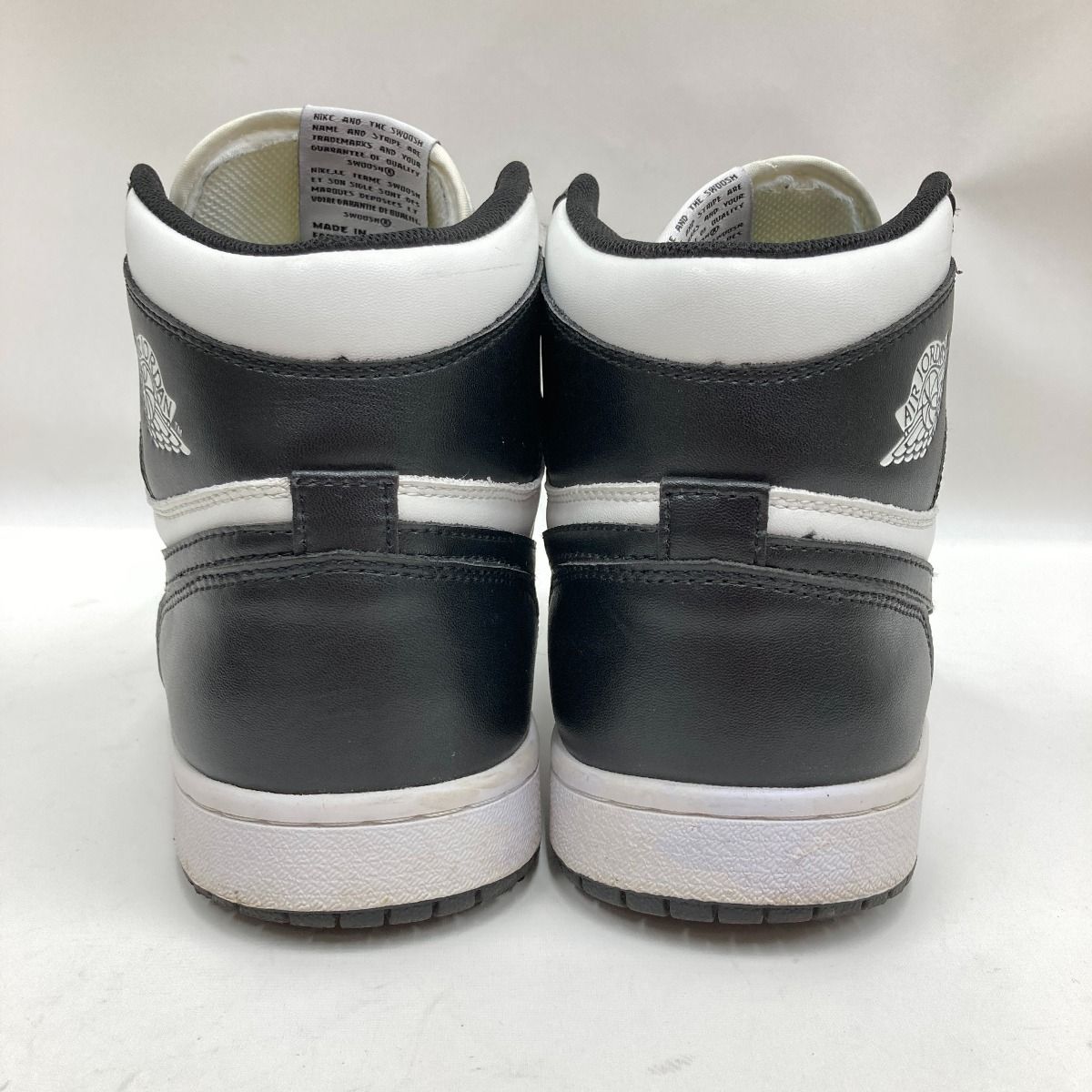 〇〇NIKE ナイキ AIR JORDAN 1 RETRO HIGH エアジョーダン1 レトロ ハイ スニーカー 555088-010 ブラック×ホワイト  29ｃｍ - メルカリ