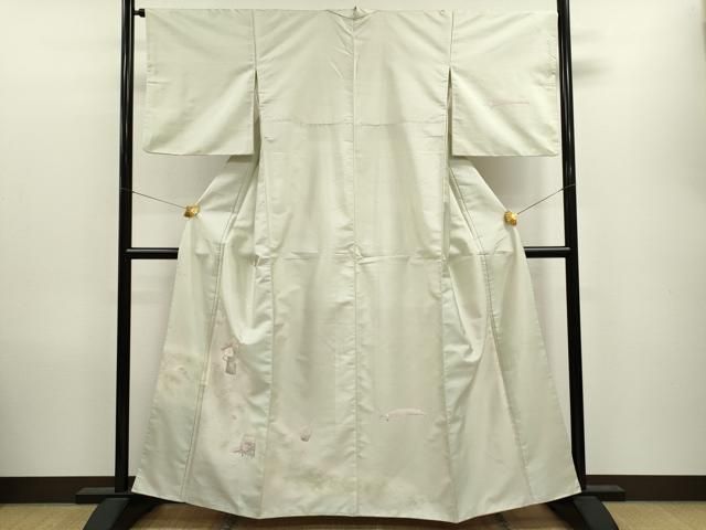 平和屋着物○訪問着 紬地 暈し染め 正絹 逸品 BAAU0197gt