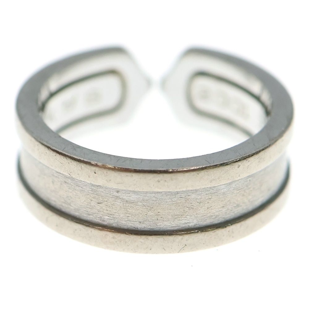 Cartier カルティエ C2 リング Au750 K18 ホワイトゴールド 指輪