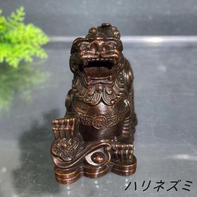 麒麟 茶寵 銅製品 鎮宅辟邪 開運風水 招財 置物 工芸品 麒麟 銅器