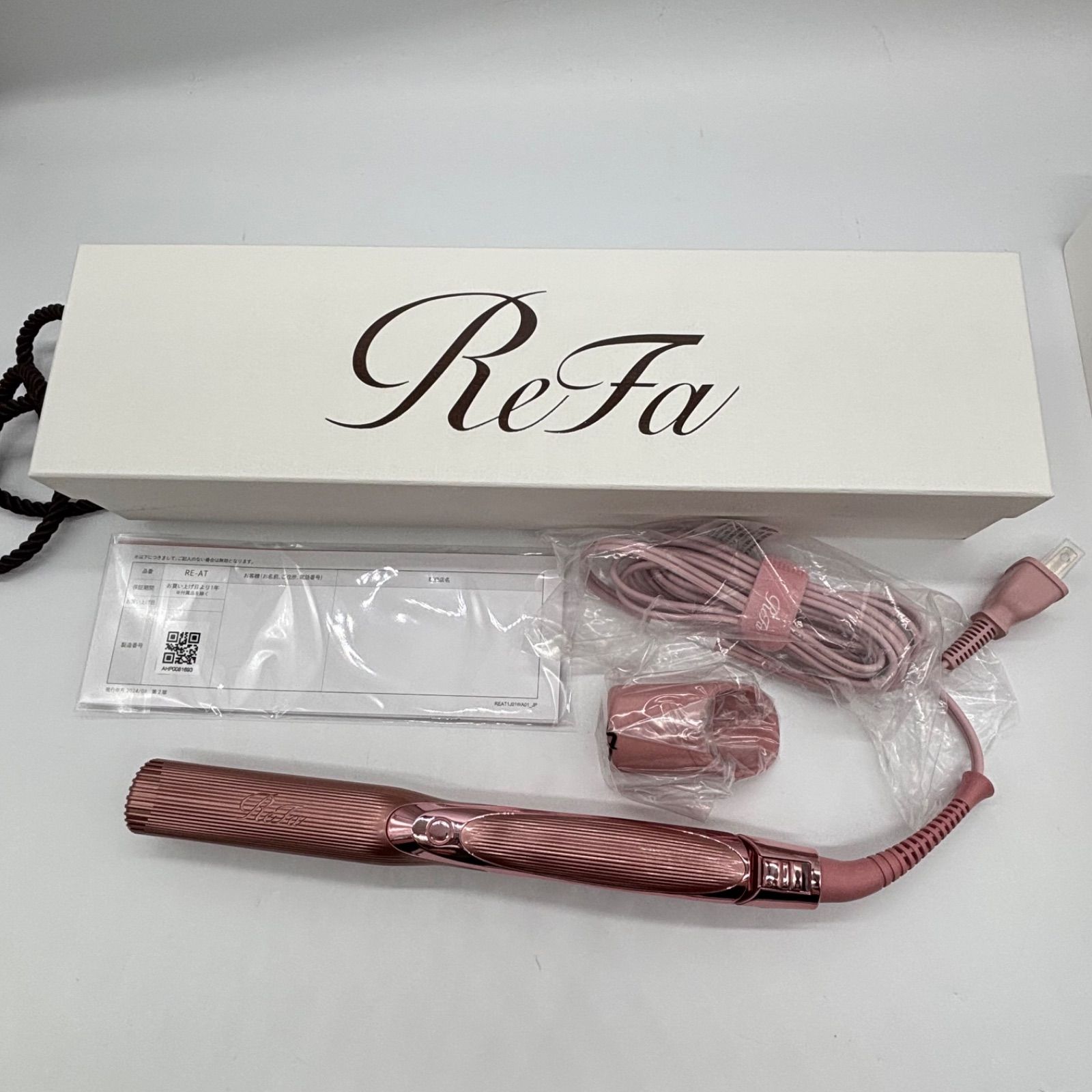 【新品】【未使用】リファ　ビューテック　ストレートアイロン　リファアイロン 未使用品 ReFa BEAUTECH STRAIGHT IRON （リファビューテック