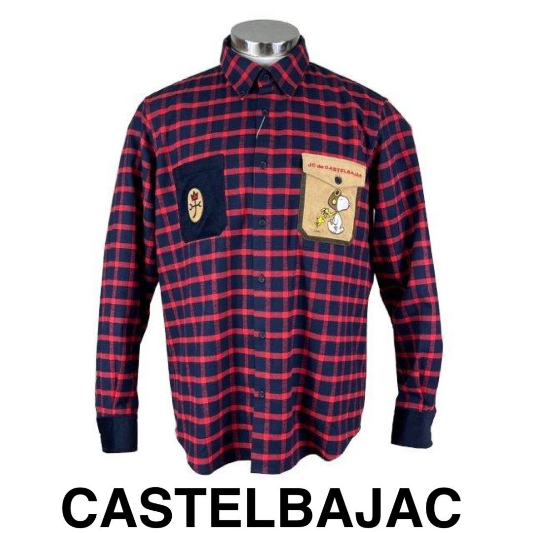 CASTELBAJAC スヌーピー コラボ ネルシャツ | www.darquer.fr