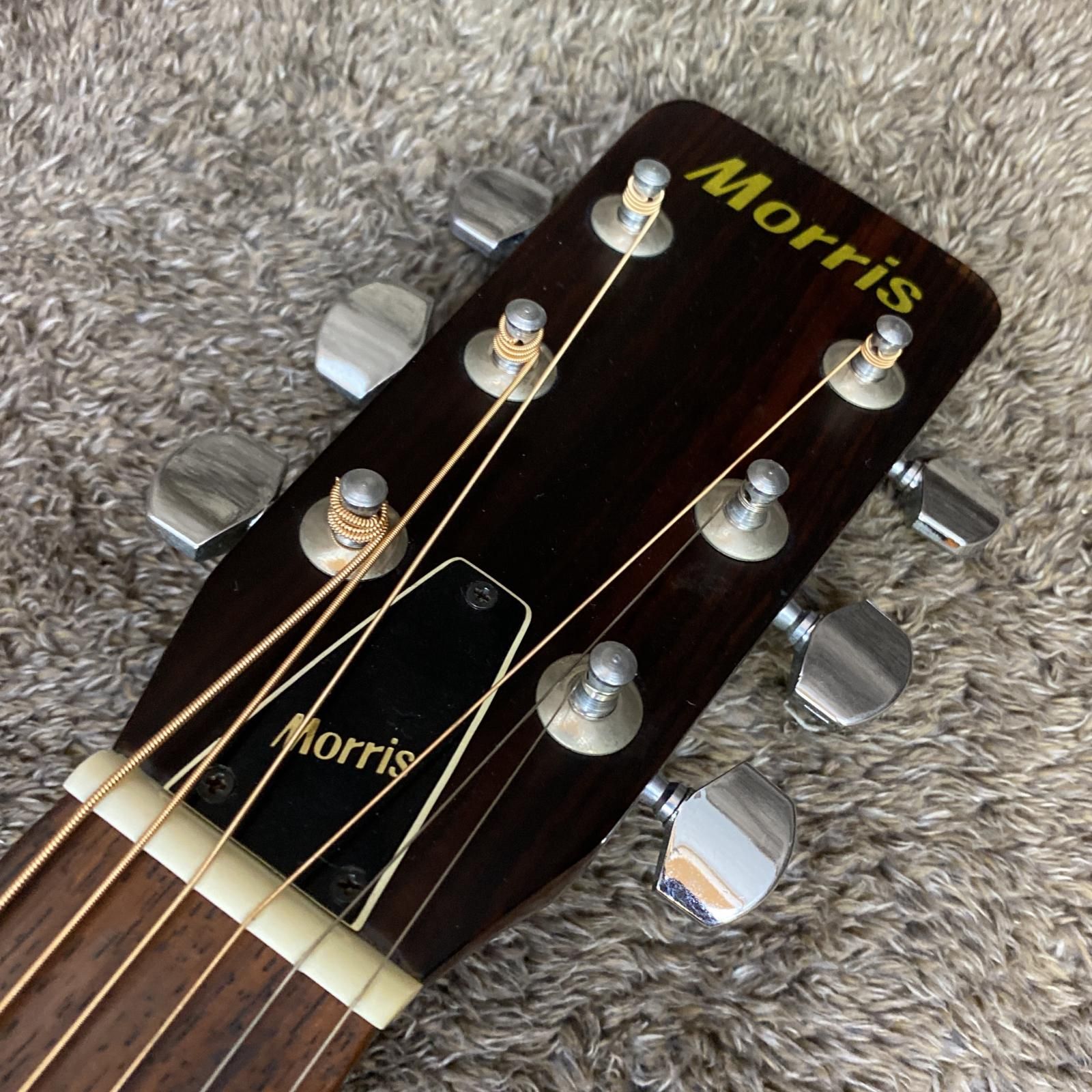 Ｍorris 502　モーリスギター　良く鳴ります　中古 Morris MD-502 Acoustic Guitar（中古/送料無料）【楽器検索